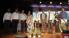 The Governor of Arunachal Pradesh Shri JP Rajkhowa in the inaugural function of International Symposium on Herbal Sweetener, Sweet Revolution-Stevia, a Boon to Diabetics organised by the Lovely Professional University, Phagwara, Punjab in collaboration with Industry Green Valley Stevia, Banga, in its University Campus on 21st April 2016. 